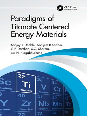cover image of Paradigms of Titanate Centered Energy Materials